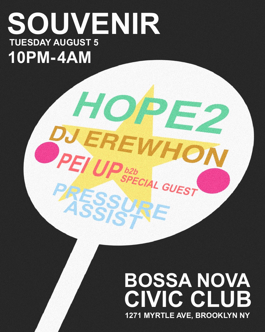 Souvenir Shop flyer
