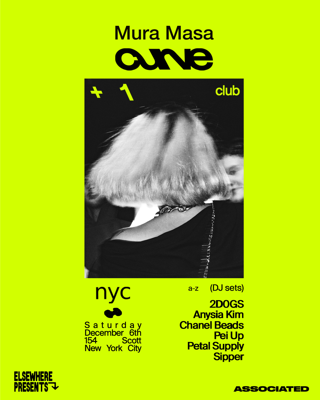 Elsewhere presents Mura Masa: Curve Club flyer