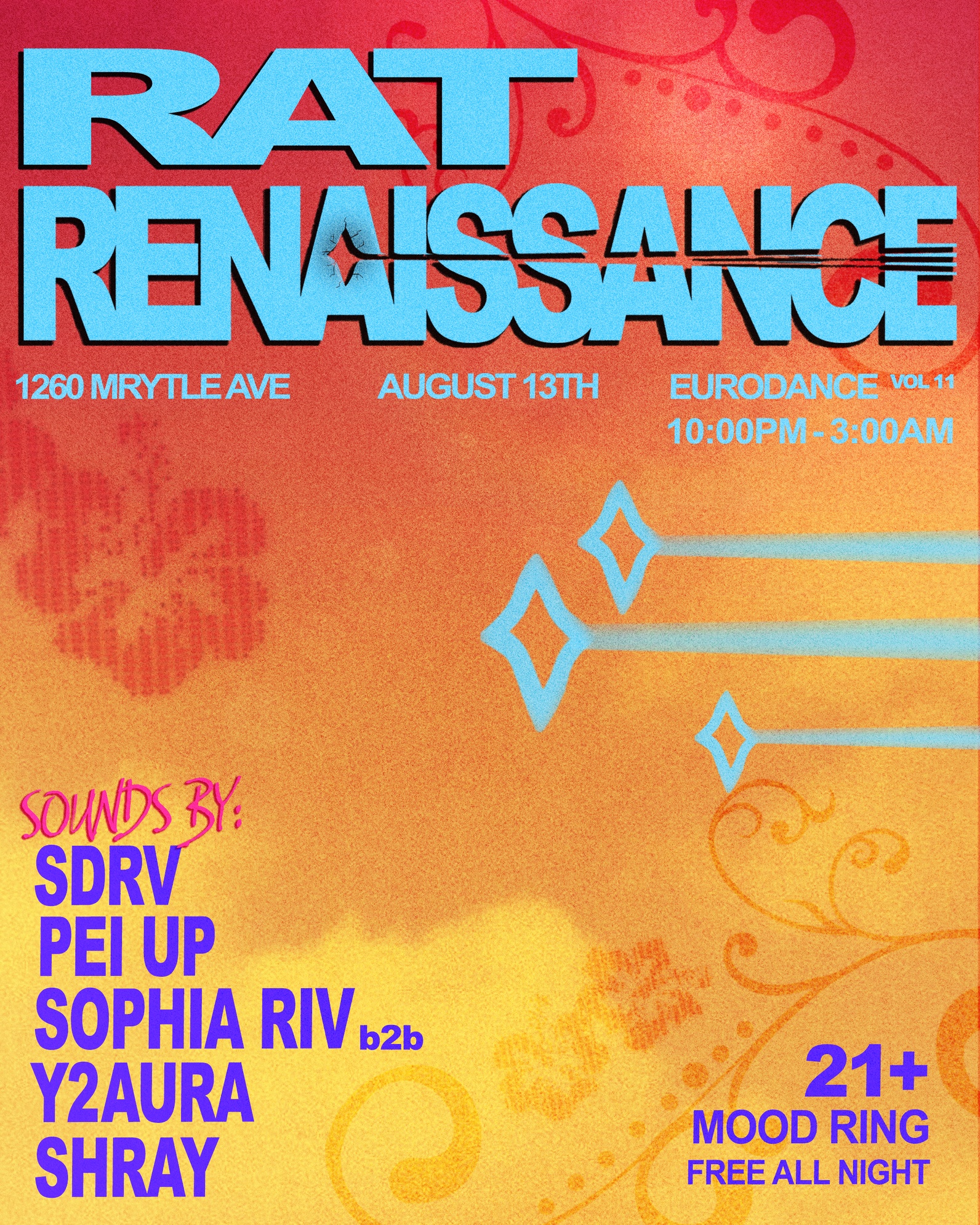 Rat Renaissance: Eurodance flyer