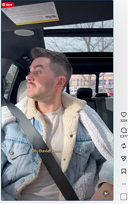 Ford F-150 Lightning campaign in the wild — additional TikTok still